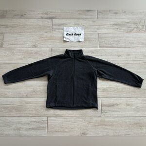 Columbia Women's Longsleeve Fleece Jacket Size Extra Large Full Zip Gray Fleece